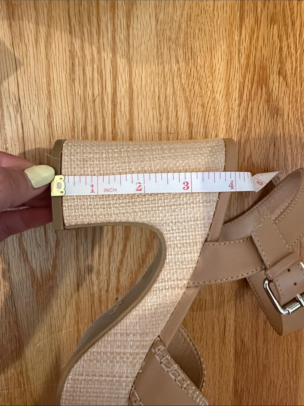 Dolce Vita Tan Wedges - Picture 5 of 5